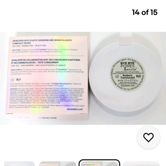 It Bye Bye pores illumination poreleas pressed powder - Picture 3 of 8